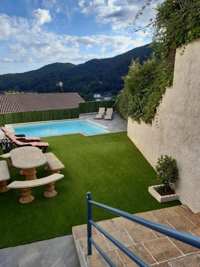 La Hojarasca Vendégház Cuevas Del Valle Kültér fotó
